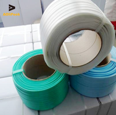 Tanpa Splicing 1080kg 500m Woven Polyester Strapping